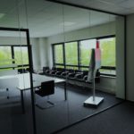 Trennwand für Konferenzraum